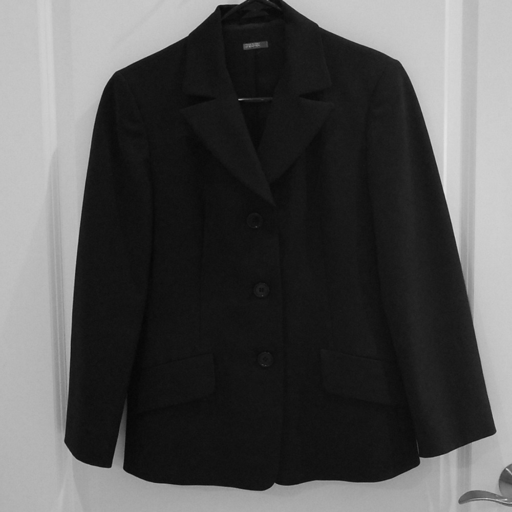Benetton, Black, classic suit jacket - Picture 1 of 3